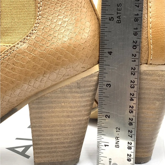 Women’s ALDO pull on ankle boots GYTHA cognac bronze SIZE 9 with original box. - Picture 3 of 12